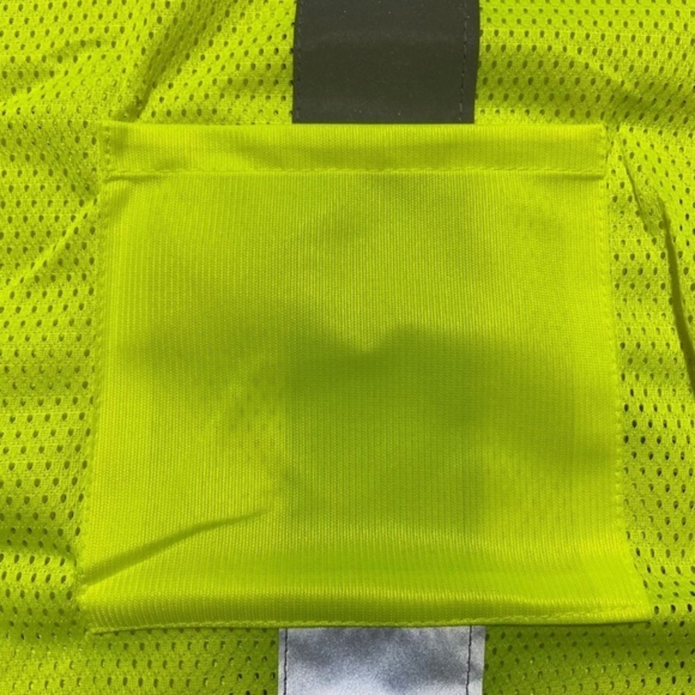 Condor ANSI Type R Class 2 High Visibility Zipper Vest Size 2XL Yellow - Picture 4 of 9
